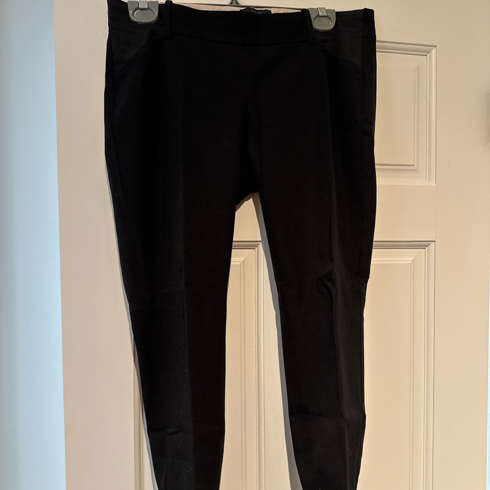 J Crew Women’s Black Minnie Maternity Dress Pants